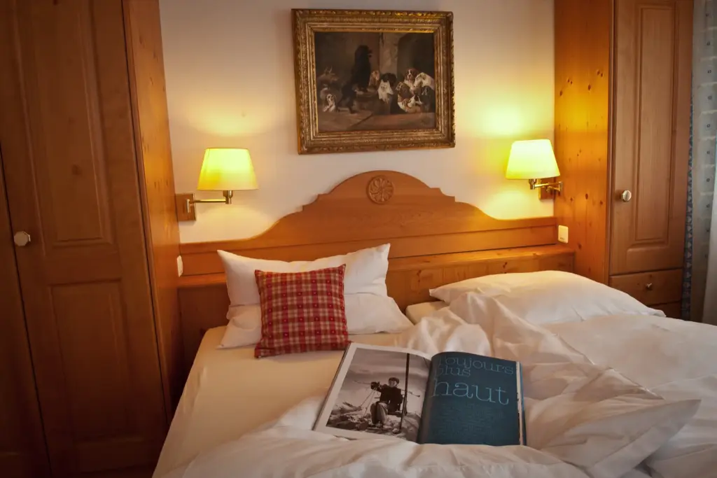 Schlafzimmer : 2.5 Zimmer Ferienwohnung in Zermatt bei der Talstation