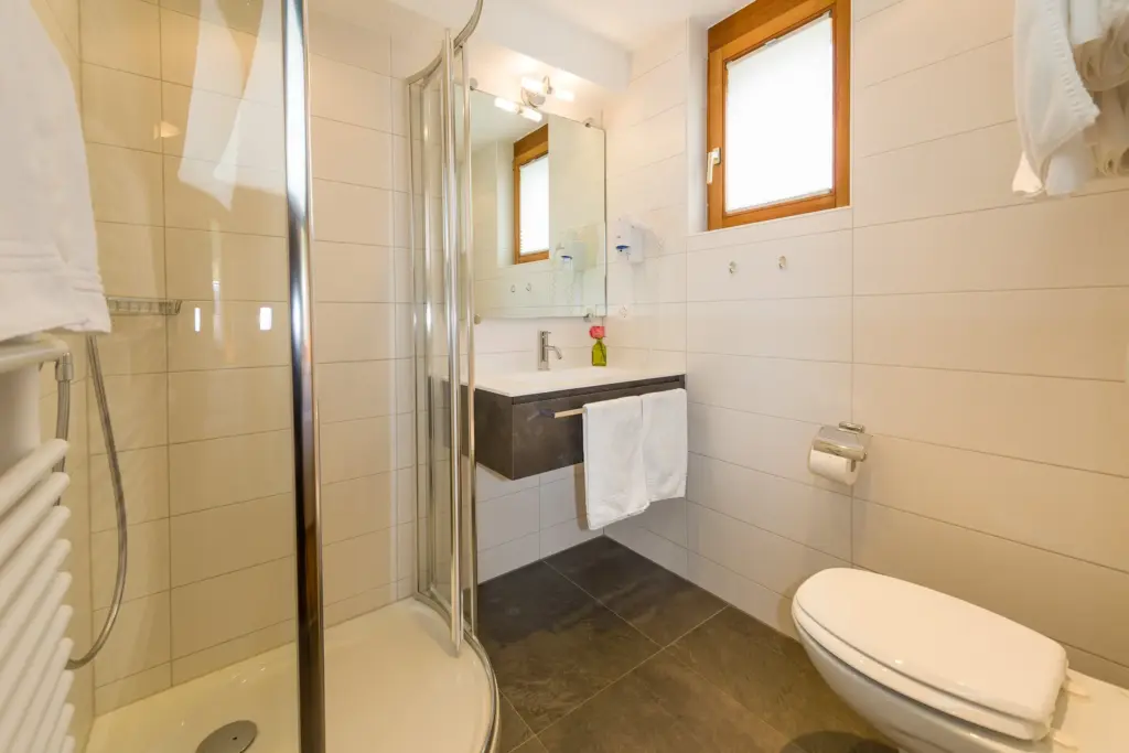 Salle de bain / toilettes : Studio à Zermatt près de la station de la vallée